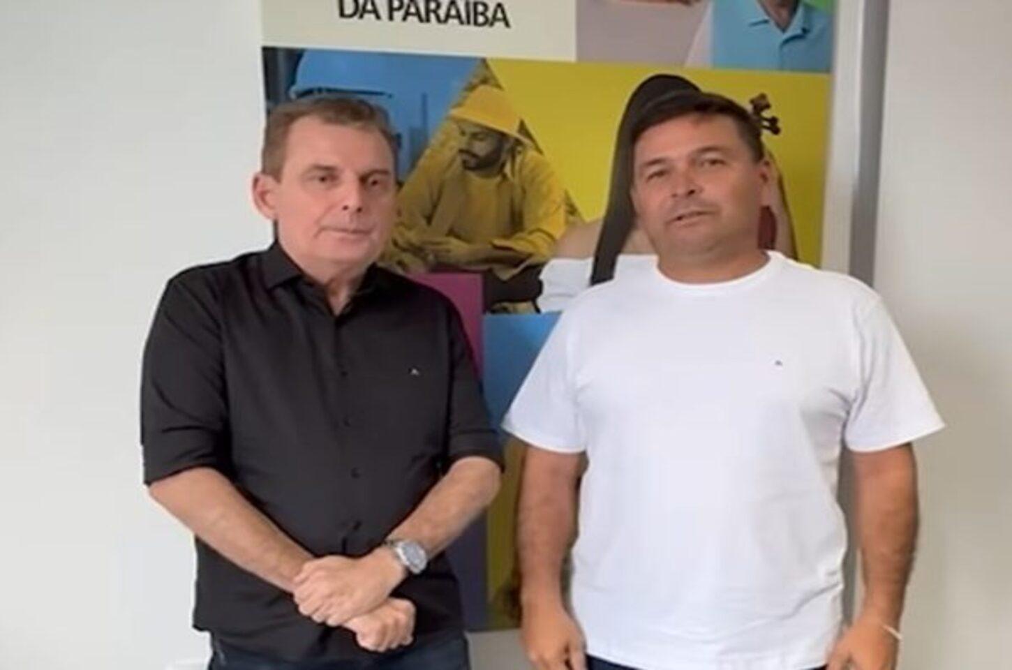 Ao lado do deputado Chico Mendes, Prefeito Caio Paixão, de Condado, realiza primeira viagem à capital em busca de recursos para o município