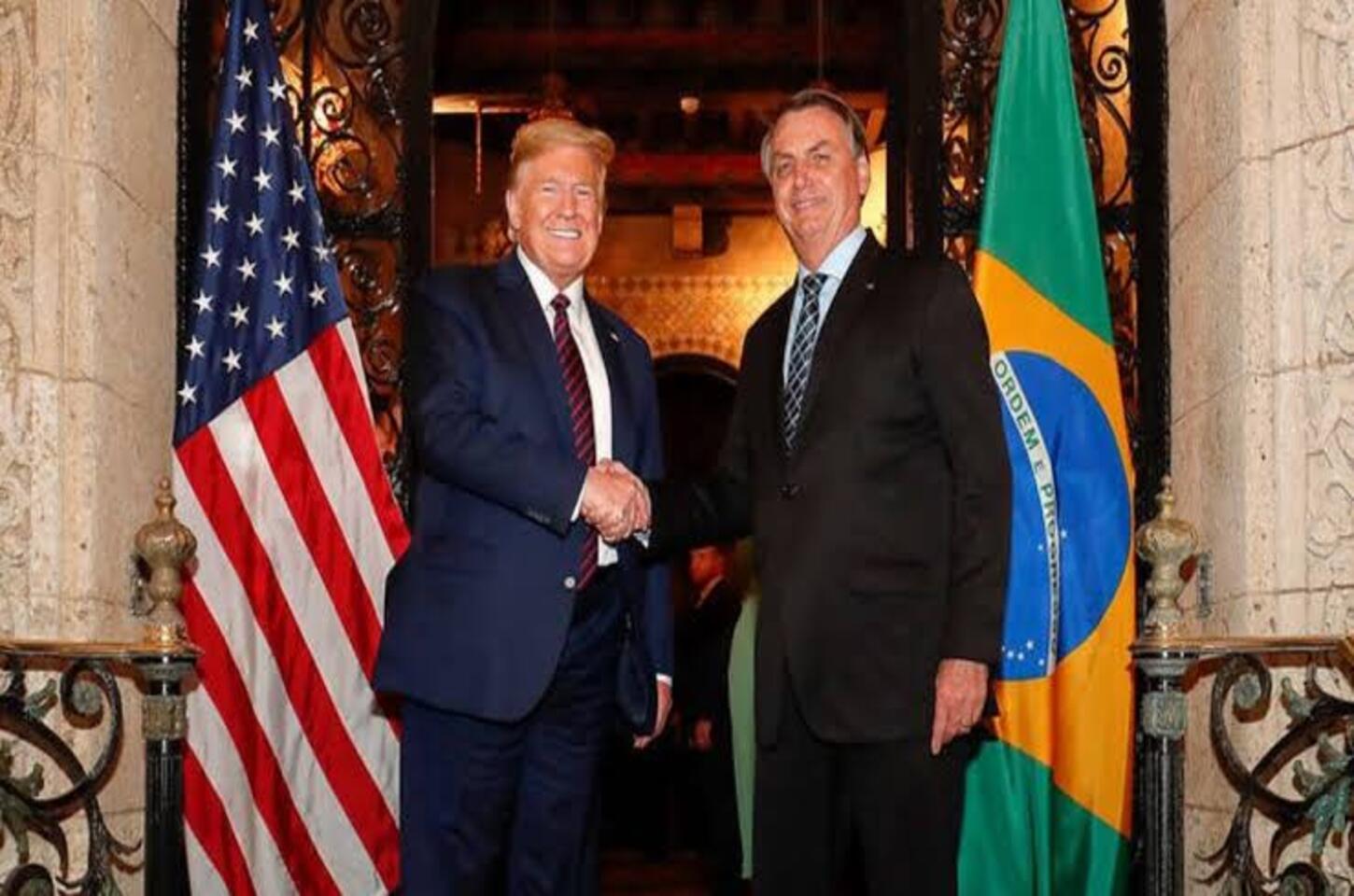 Trump convida Bolsonaro para posse em Washington, Estados Unidos