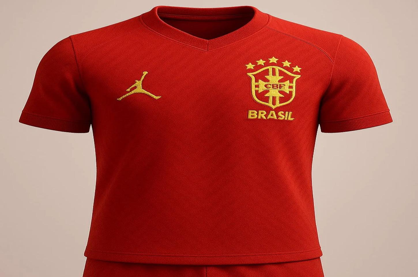 Camisa vermelha da seleção teve 90% de rejeição na internet, aponta Quaest
