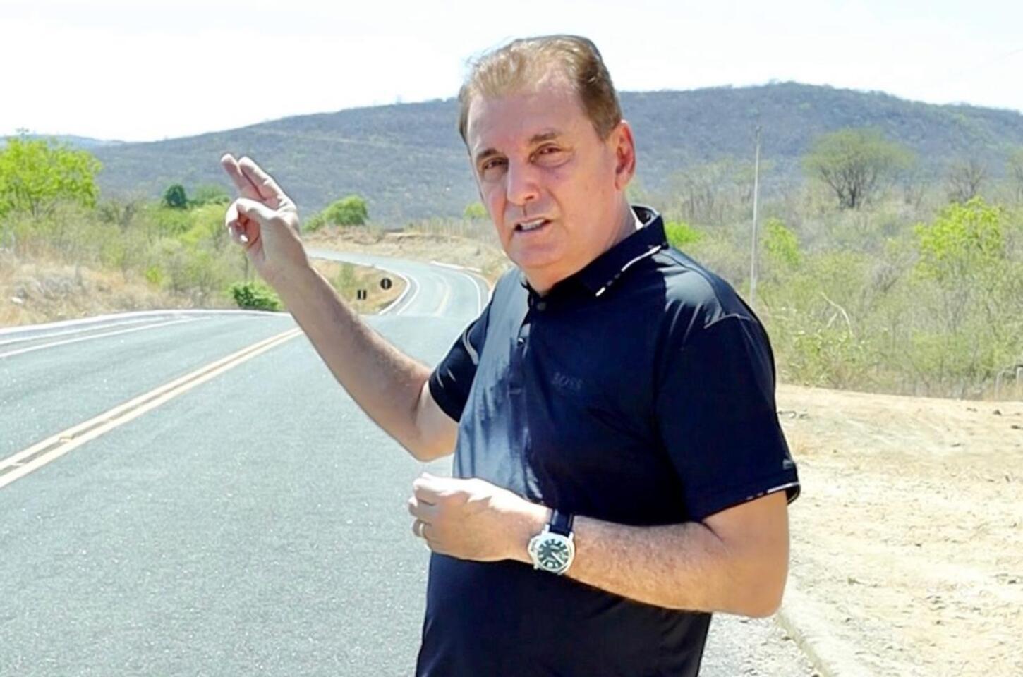 Chico Mendes diz que obra da PB-382 transforma mobilidade e impulsiona o desenvolvimento do Alto Sertão