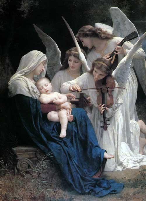“A Virgem dos Anjos”, por William-Adolphe Bouguereau