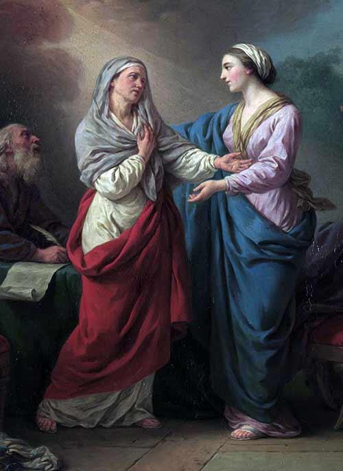 “A Visitação”, por Louis Jean François Lagrenée
