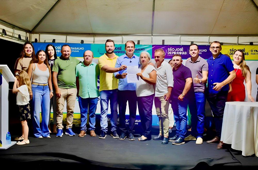 Prefeito Bal Lins assina ordem de serviço para reforma e ampliação do Hospital Municipal e entrega 8 novos veículos em São José de Piranhas-PB