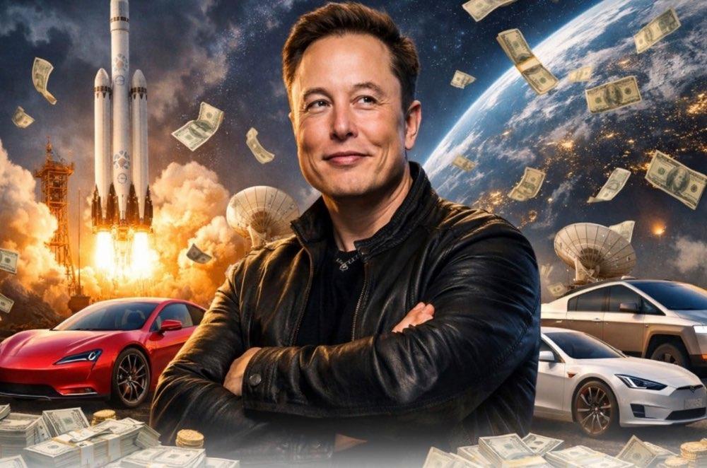 Primeiro da história: Elon Musk une SpaceX e xAI e cria gigante de US$ 1,25 trilhão
