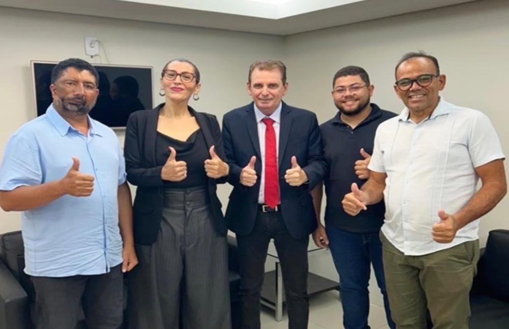 Paraíba: Deputado Chico Mendes recebe vereadores de Santana de Mangueira e debate demandas do município
