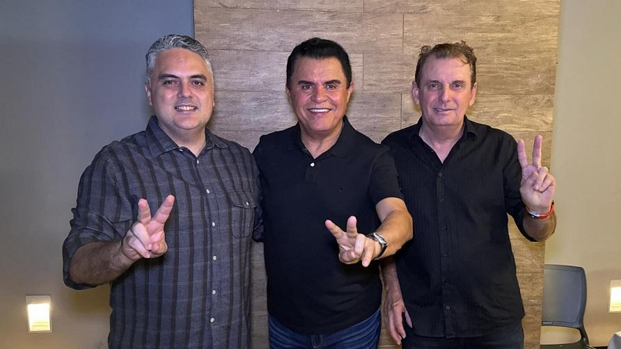 Dr. Pablo, Wilson Santiago e Chico Mendes | Foto: divulgação