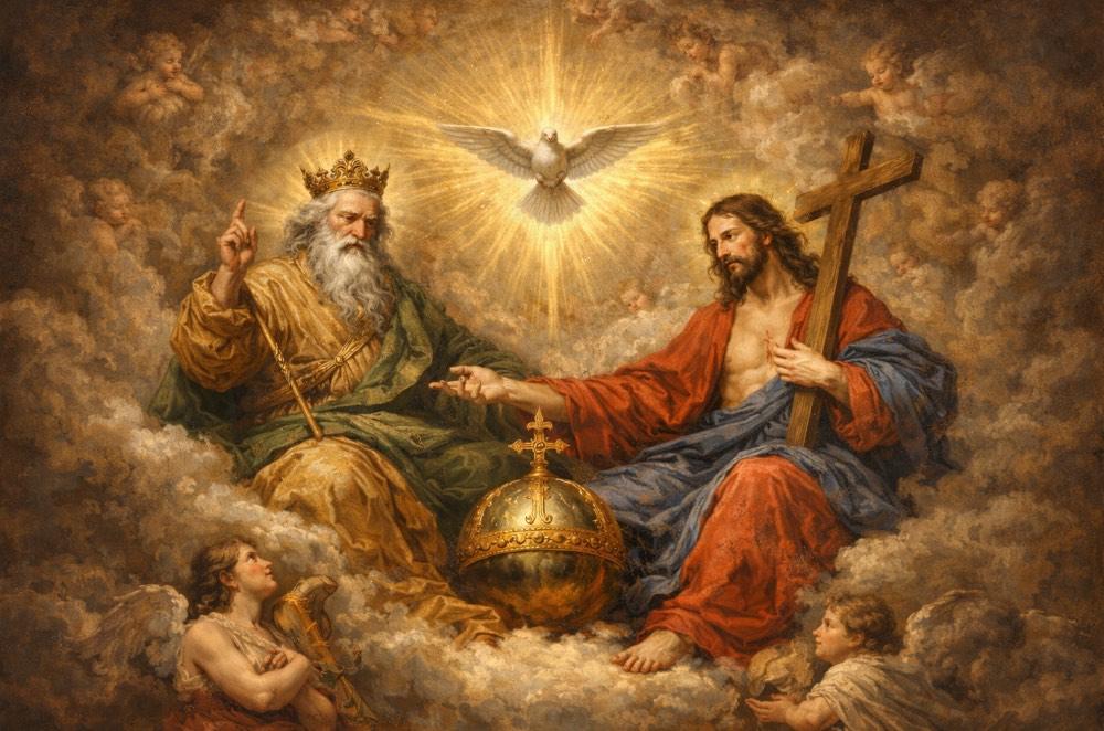 31 de maio: Hoje a Igreja Católica celebra a Solenidade da Santíssima Trindade, o mistério do amor de Deus