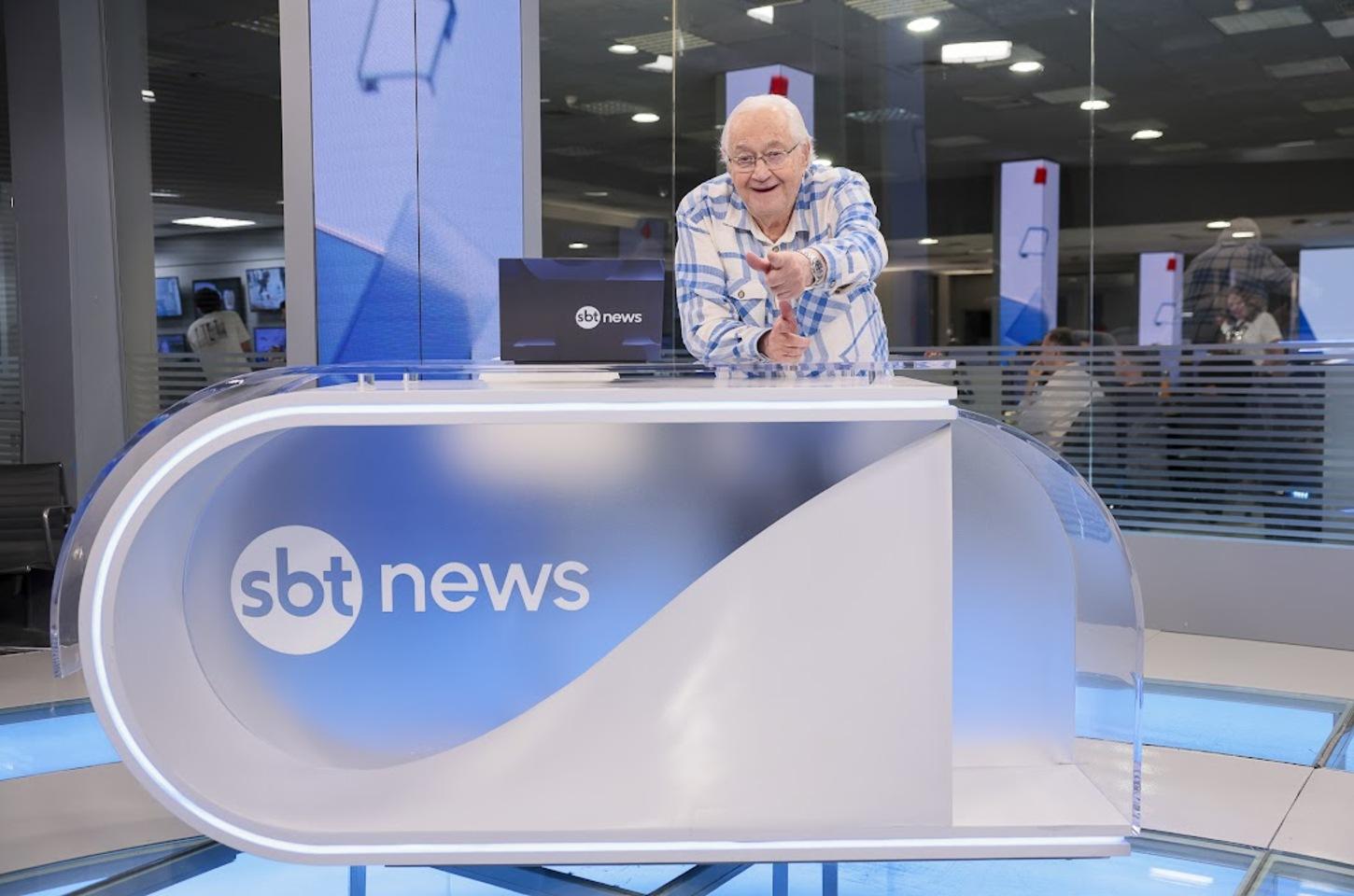 Boris Casoy volta ao SBT após 29 anos para estrear telejornal