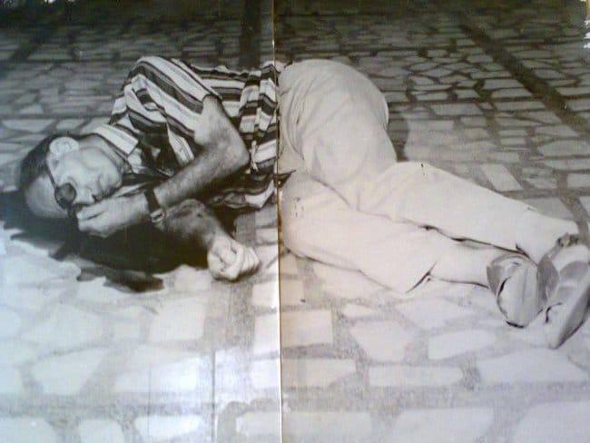 Foto do corpo assassinado do Padre José | Foto: Diocese de Salgueiro