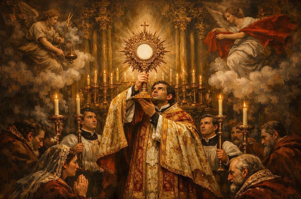 04 de junho: Hoje a Igreja Católica celebra a Solenidade de Corpus Christi