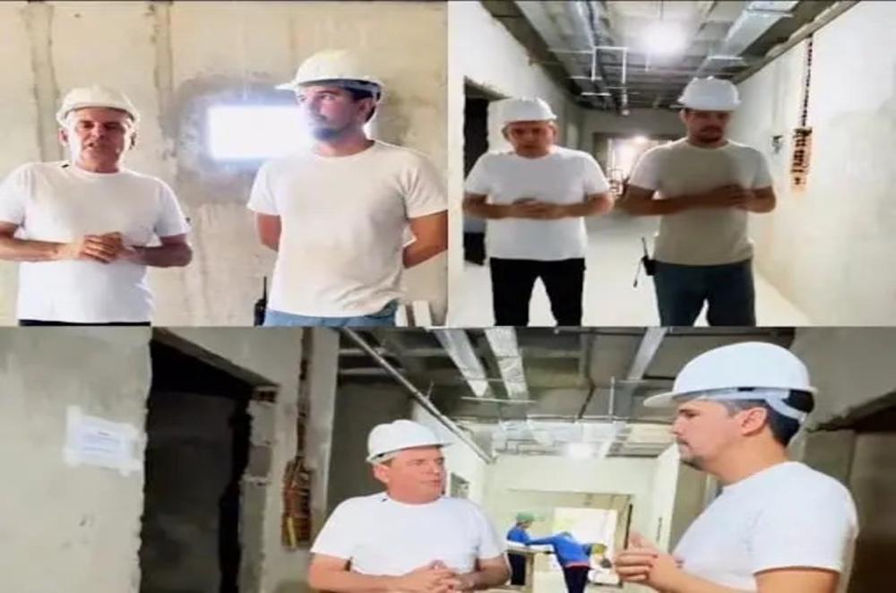 Deputado Chico Mendes destaca avanço das obras da maternidade do Hospital Regional de Cajazeiras-PB