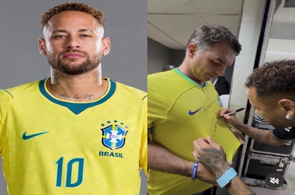Neymar Jr declara apoio à candidatura de Flávio Bolsonaro à Presidência do Brasil