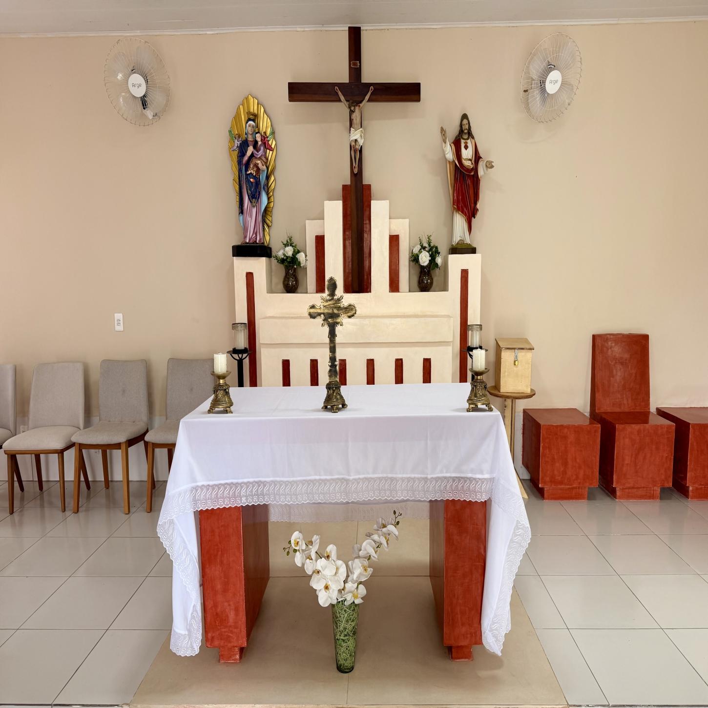 Altar da Capela Nossa Senhora do Perpétuo Socorro | Foto: DIÁRIO DO PAÍS