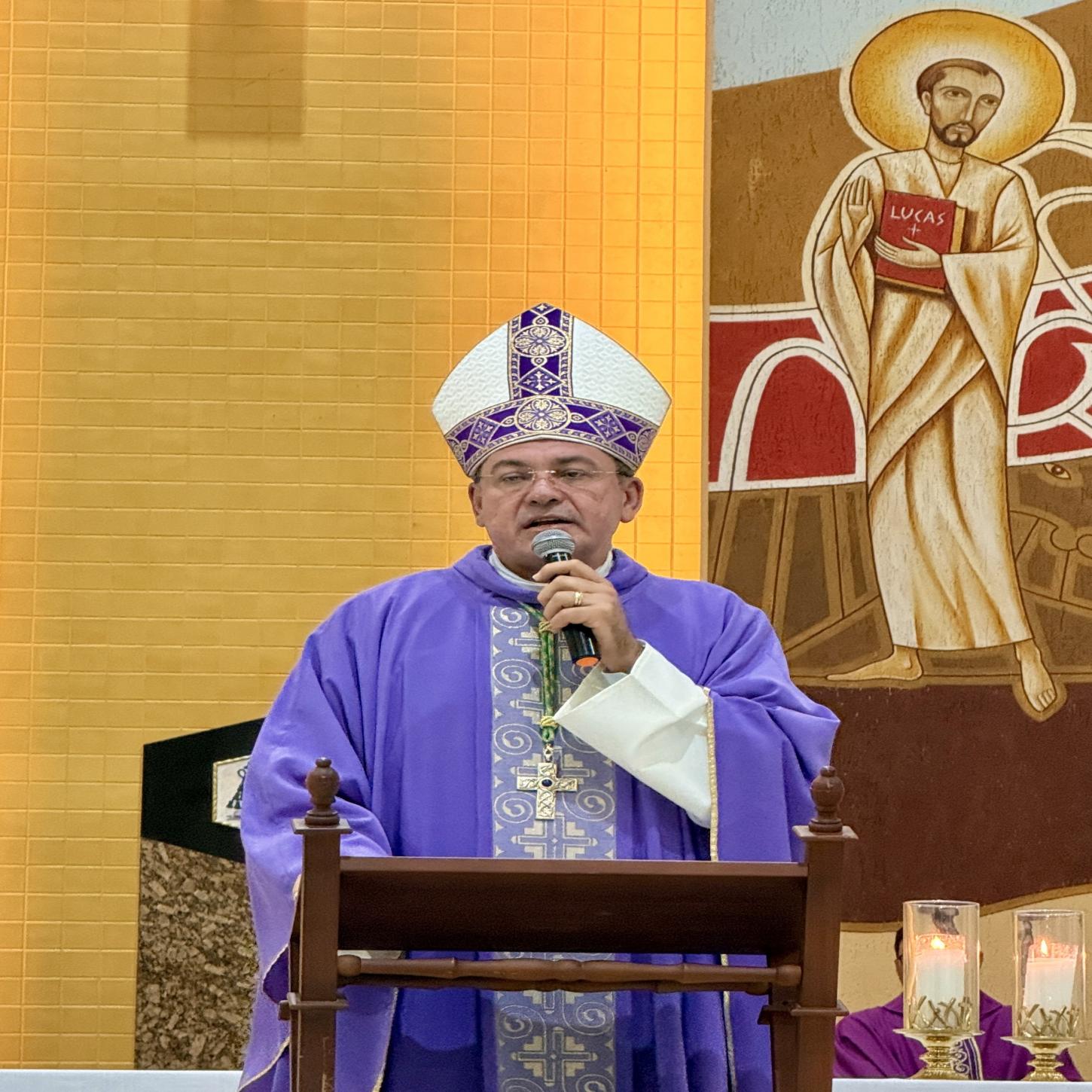 Bispo da Diocese de Cajazeiras, Dom Francisco Gabriel | Foto: DIÁRIO DO PAÍS