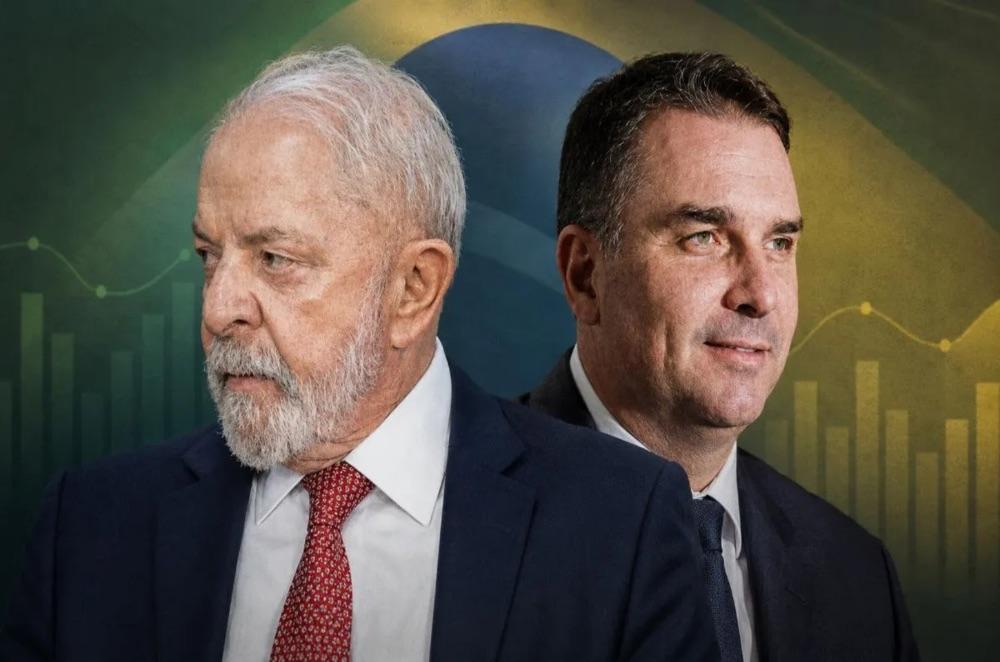 Flávio Bolsonaro avança para 40,4%, supera Lula numericamente e lidera corrida presidencial de 2026 no 1º turno, aponta pesquisa Futura
