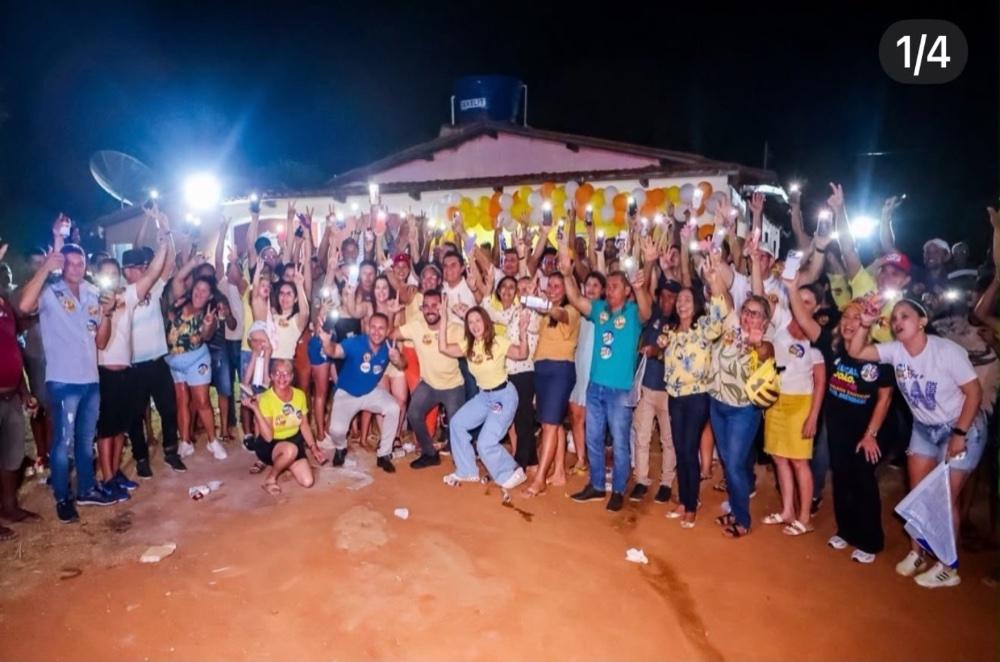 Paraíba: São José de Caiana recebe Nil Mendes com grande demonstração de apoio à sua candidatura