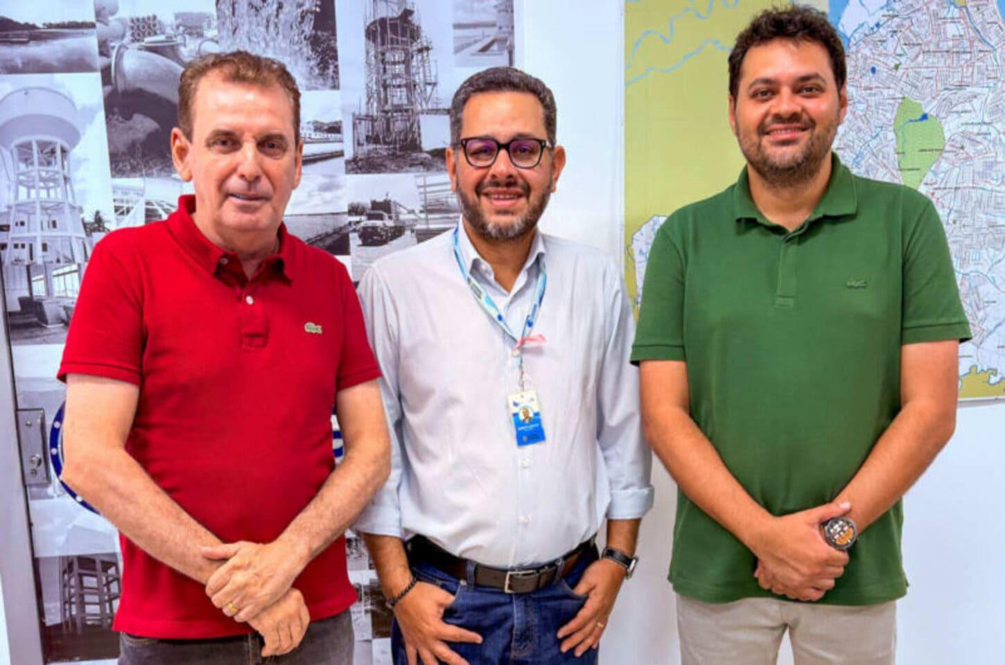 Paraíba: Deputado Chico Mendes acompanha prefeitos de Cachoeira dos Índios e Condado em audiências na Cagepa