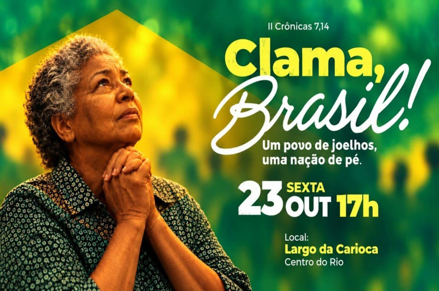 Evangélicos e Católicos se unem no Rio de Janeiro em oração pelo Brasil