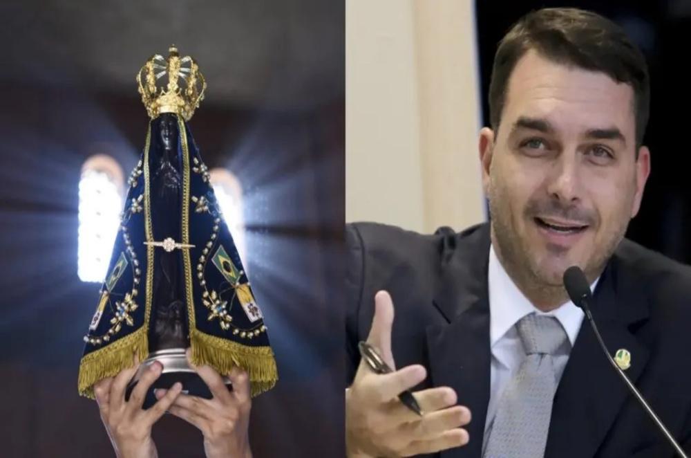 Flávio Bolsonaro vence Lula em Aparecida após repercussão de polêmica sobre Nossa Senhora Aparecida