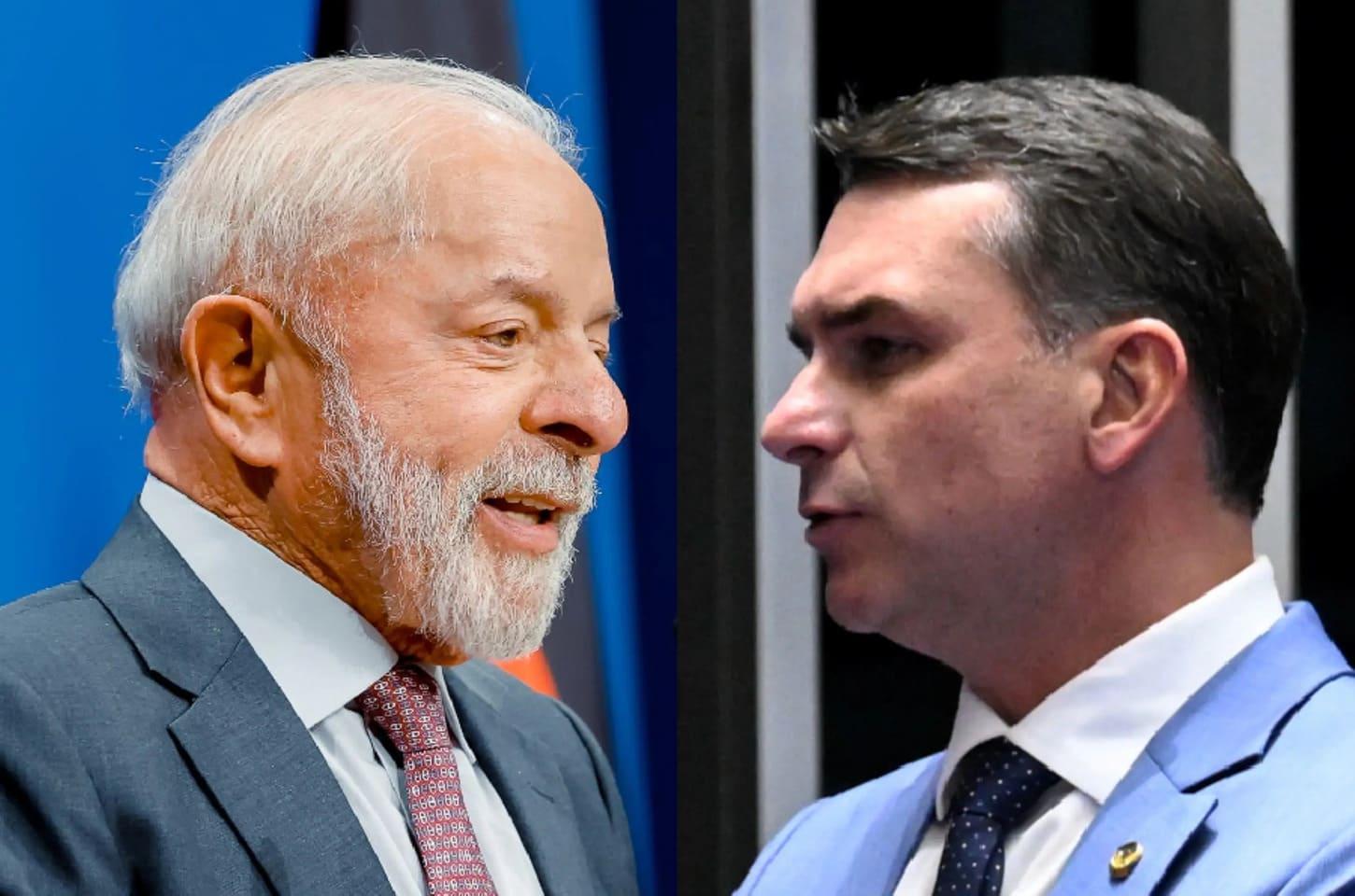 Gerp: Flávio Bolsonaro lidera Lula no 2º turno e aparece com 53% das intenções de voto, ante 47% do petista