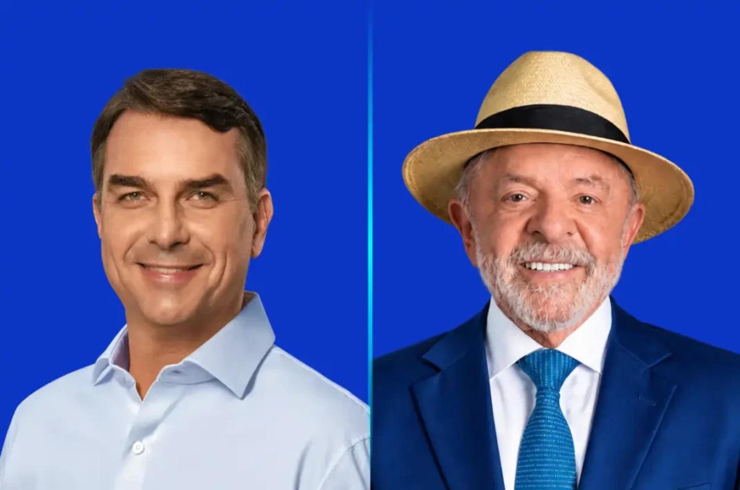 Pesquisa BTG/Nexus aponta Flávio Bolsonaro com 48% e Lula com 45% no 2º turno