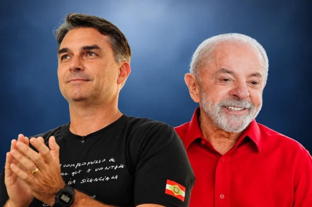 Pesquisa Gerp: Flávio Bolsonaro marca 49% e supera Lula, que tem 44%, em projeção de 2º turno