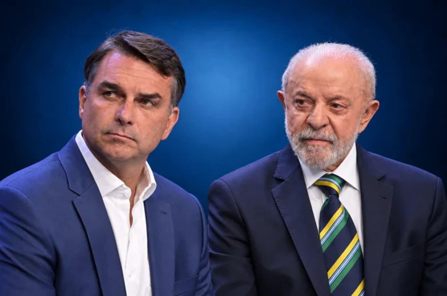 Pesquisa Veritá aponta Flávio Bolsonaro à frente de Lula: 51,3% a 48,7% nos votos válidos