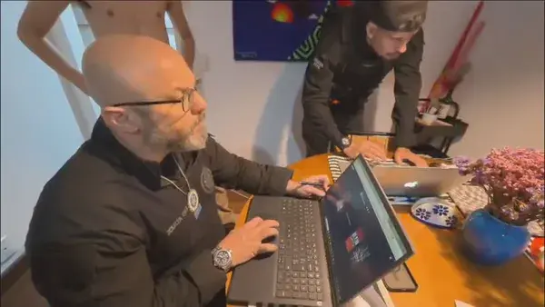 Operação contra quadrilha suspeita de produzir vídeos de pornografia com adolescentes no RJ | Foto: Reprodução/TV Globo