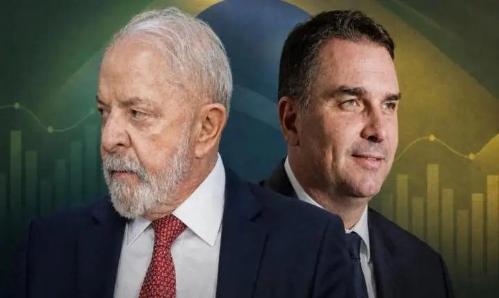 Flávio Bolsonaro avança para 40,4%, supera Lula numericamente e lidera corrida presidencial de 2026 no 1º turno, aponta pesquisa Futura
