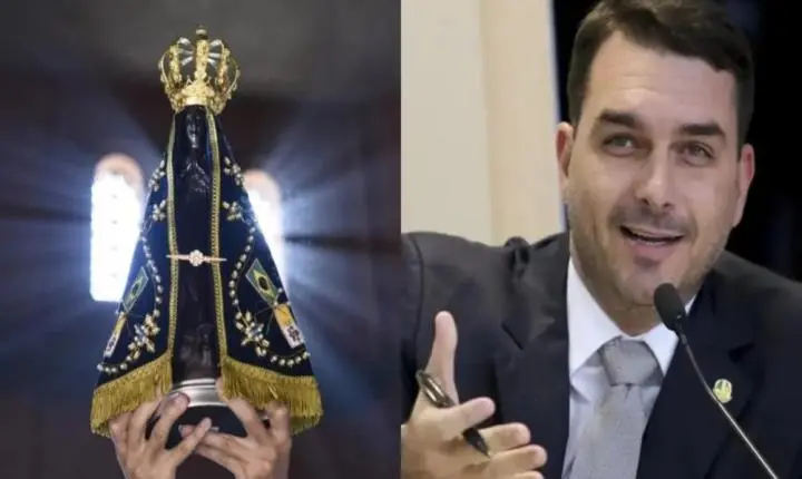 Flávio Bolsonaro vence Lula em Aparecida após repercussão de polêmica sobre Nossa Senhora Aparecida