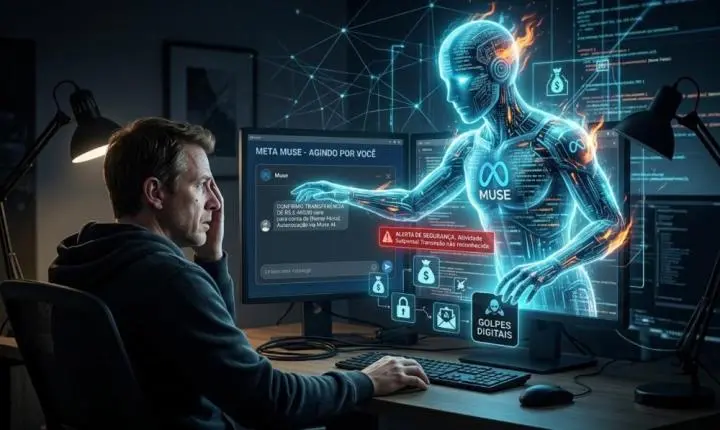 Muse, da Meta: nova IA que age pelo usuário amplia riscos de golpes digitais e abre debate sobre responsabilidade – Por: Dr. Afonso Morais