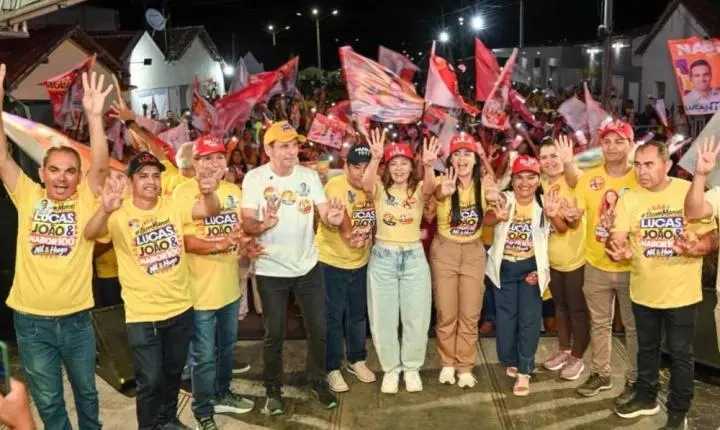 Paraíba: Ao lado do prefeito Manoel Vasconcelos, Nil Mendes realiza carreata e comício em Tenório