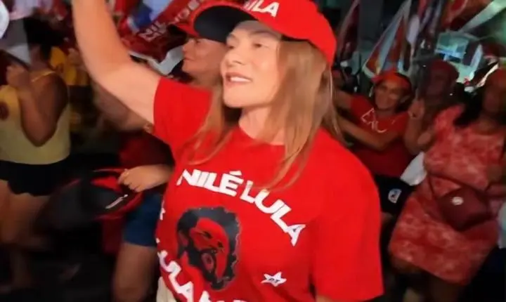 Paraíba: com grito de “Nil é Lula, Lula é Nil”, candidata leva multidão às ruas de Cajazeiras em grande ato de campanha