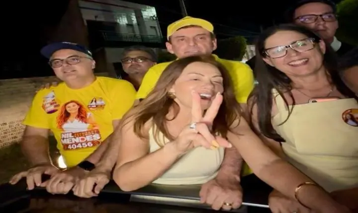 Paraíba: eleita com mais de 42 mil votos, Nil Mendes comemora ao lado de Chico e faz agradecimento especial