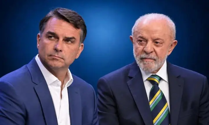 Pesquisa Veritá aponta Flávio Bolsonaro à frente de Lula: 51,3% a 48,7% nos votos válidos