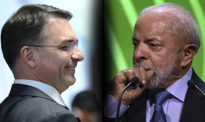 Pesquisa Veritá nacional mostra Flávio à frente de Lula e com vantagem ampliada no 2º turno